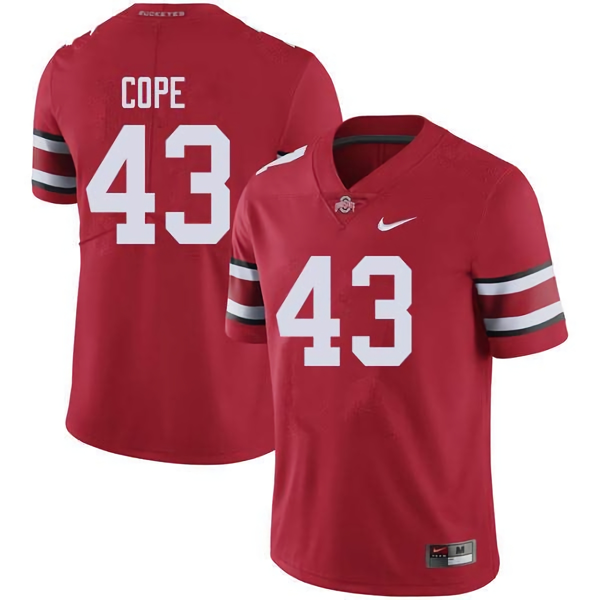 Robert Cope Ohio State Buckeyes Men's NCAA #43 Nike Red College Stitched Football Jersey OQG4056GJ